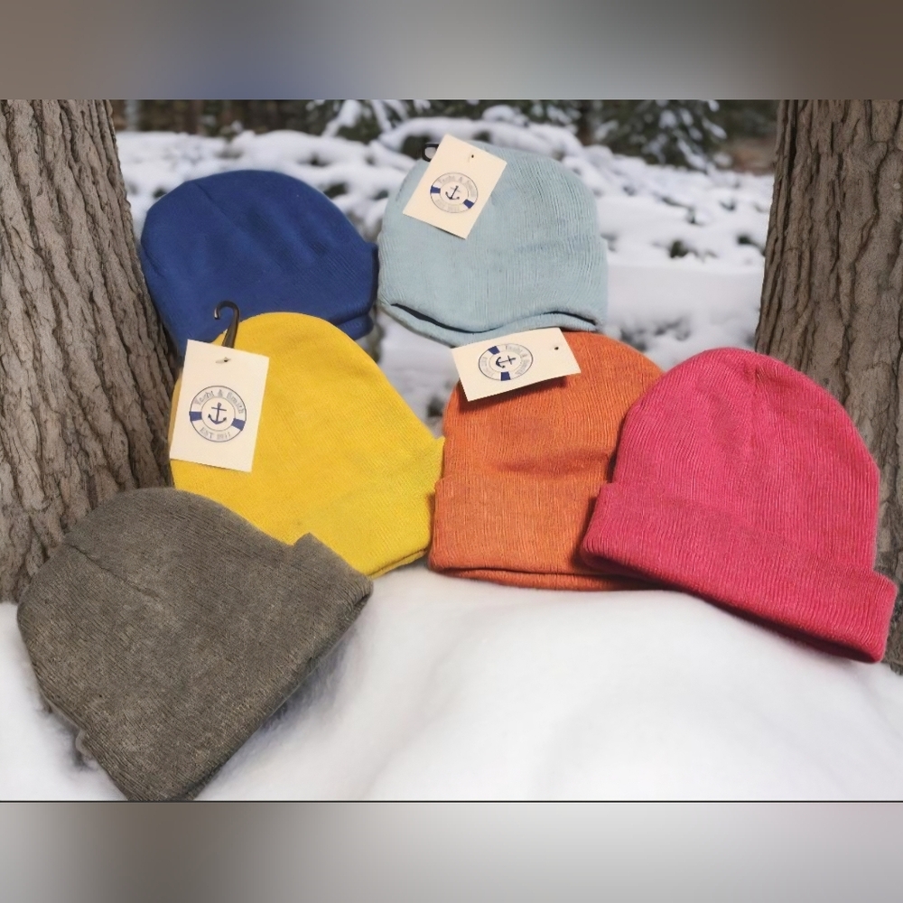 Vibrant Kids Winter Beanies